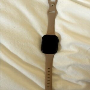 Smartwatch with Tan Band
